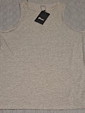 Women’s Sleeveless Tank Top - Heather Gray NWT Sz XL